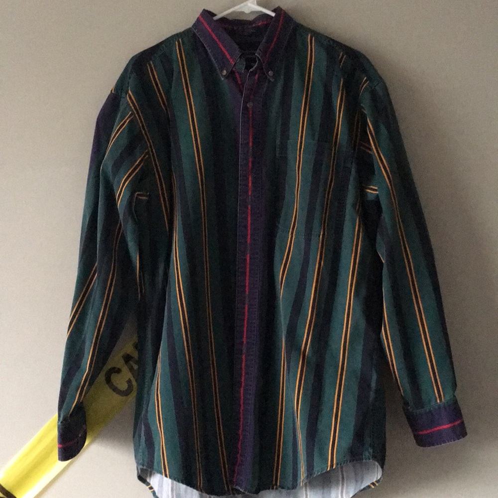 Men’s Long Sleeve Button Down Shirt Sz. M.
